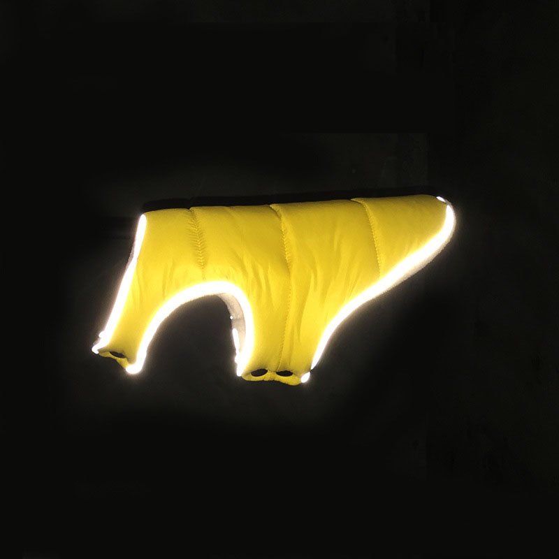 Pet Jacket Warm Winter Dog Clothes Reflective Puppy Clothing Vest Comfortable Fleece Pet Dogs Coat For Small Medium Large Dogs | Luxury Home Accessories | Heulog Glow