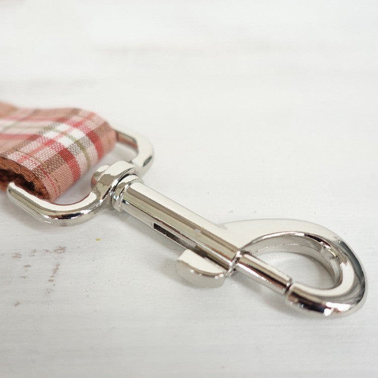 Pet leash, comfortable personality plaid dog chain | Luxury Home Accessories | Heulog Glow