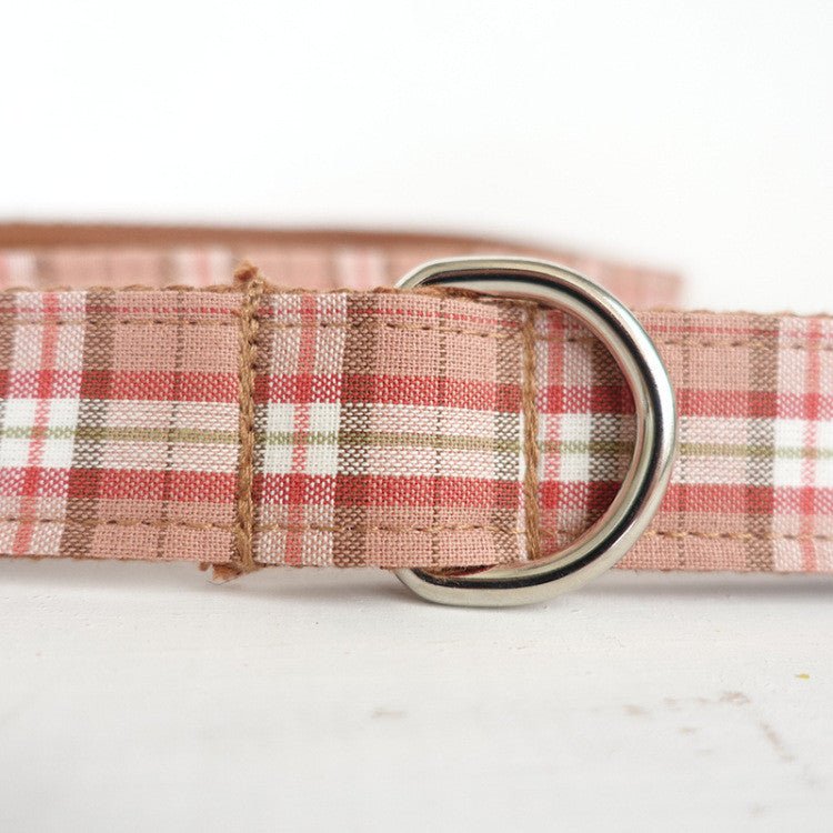 Pet leash, comfortable personality plaid dog chain | Luxury Home Accessories | Heulog Glow