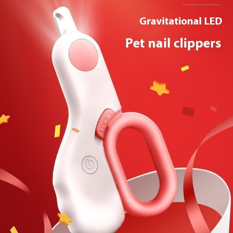 Pet LED Labor-saving Cat Nail Scissors | Luxury Home Accessories | Heulog Glow