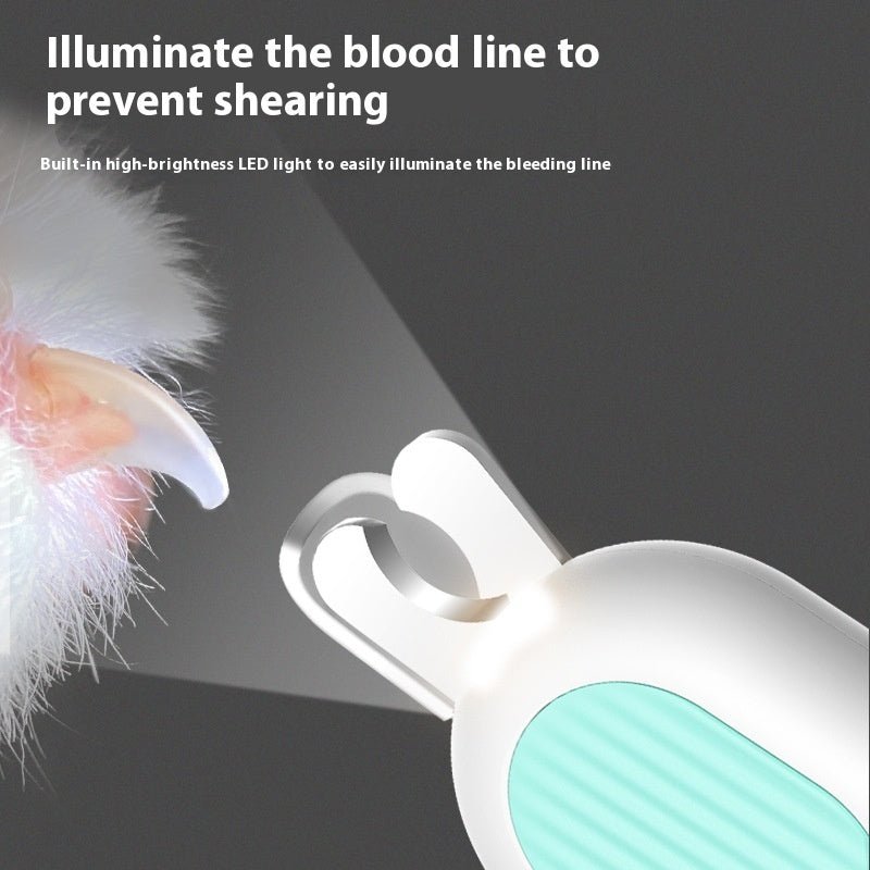 Pet LED Labor-saving Cat Nail Scissors | Luxury Home Accessories | Heulog Glow