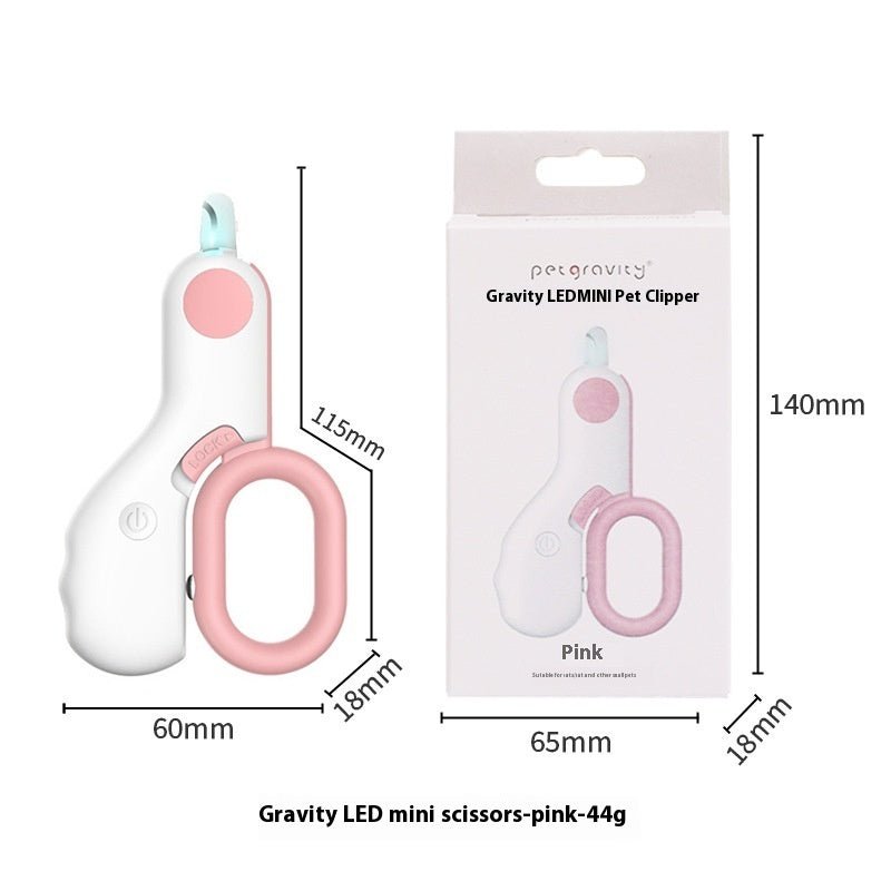Pet LED Labor-saving Cat Nail Scissors | Luxury Home Accessories | Heulog Glow