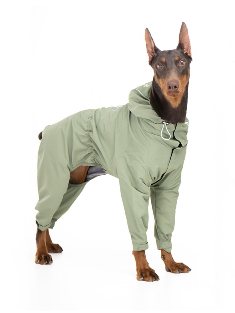 Pet Medium And Large Shiba Inu Four-legged One-piece Tooling Outdoor Mountaineering Suit Casual Assault Clothes | Luxury Home Accessories | Heulog Glow
