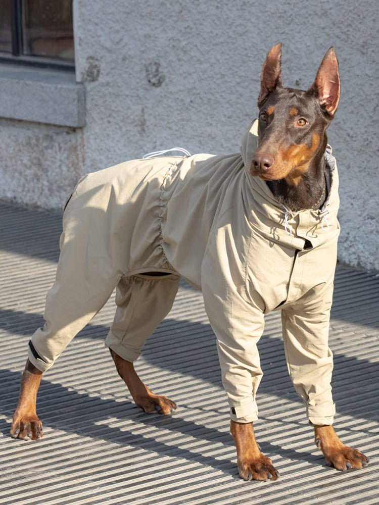 Pet Medium And Large Shiba Inu Four-legged One-piece Tooling Outdoor Mountaineering Suit Casual Assault Clothes | Luxury Home Accessories | Heulog Glow