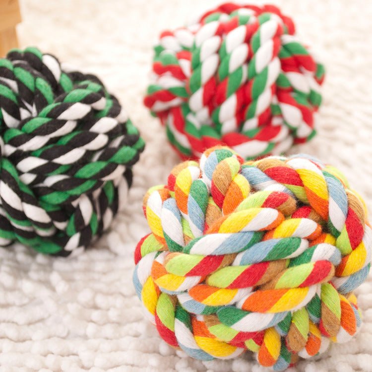 Pet molars colorful cotton rope | Luxury Home Accessories | Heulog Glow