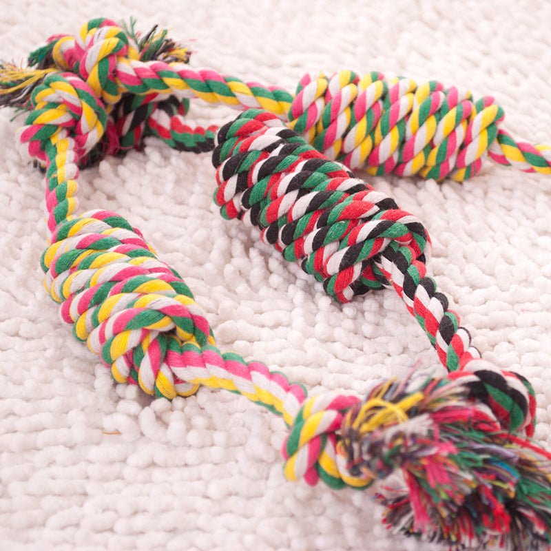 Pet molars colorful cotton rope | Luxury Home Accessories | Heulog Glow