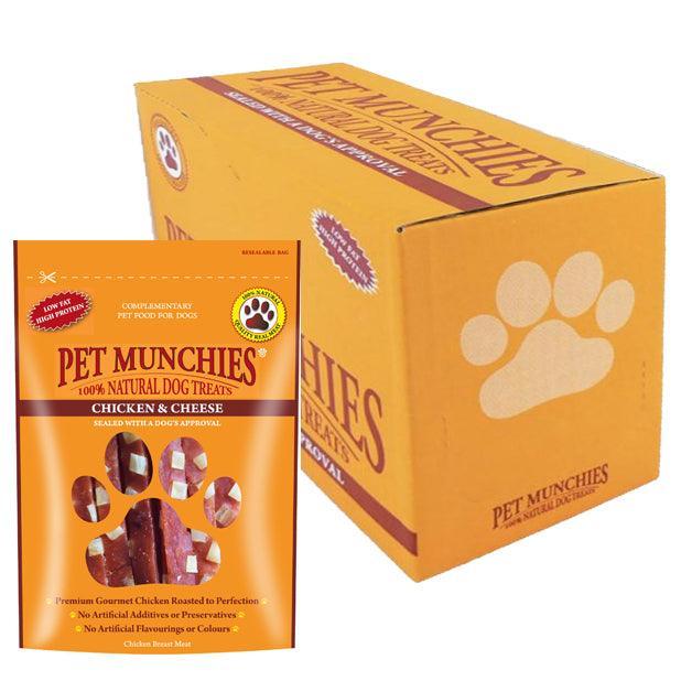 Pet Munchies Chicken & Cheese 8x100g | Luxury Home Accessories | Heulog Glow