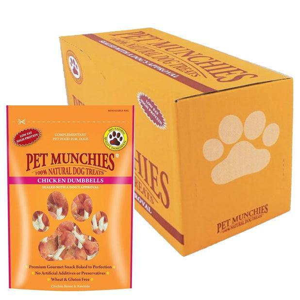 Pet Munchies Chicken Dumbbells 8x80g | Luxury Home Accessories | Heulog Glow