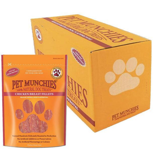 Pet Munchies Dog Treat Ckn Breast 8x100g | Luxury Home Accessories | Heulog Glow