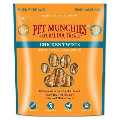 Pet Munchies Dog Treat Ckn Twists 3x290g | Luxury Home Accessories | Heulog Glow