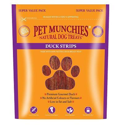 Pet Munchies Dog Treat Dck Strips 3x320g | Luxury Home Accessories | Heulog Glow