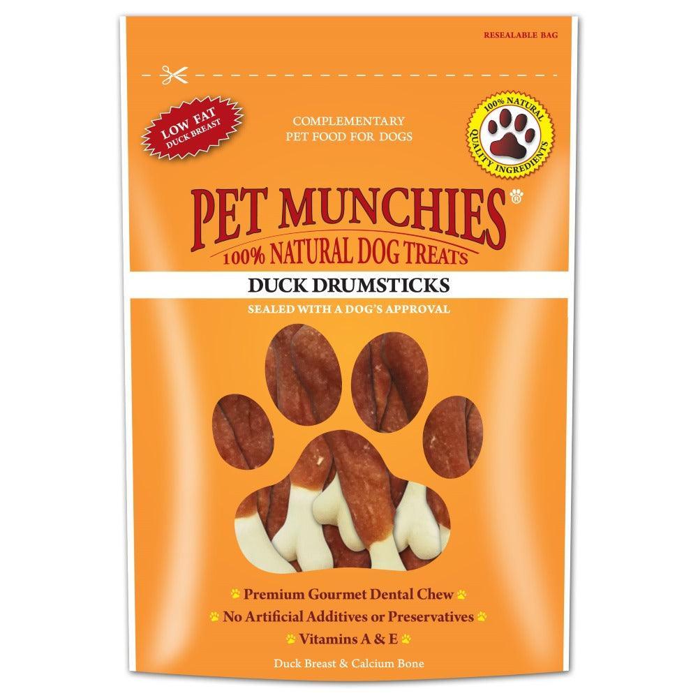Pet Munchies Dog Treat Duck D/Stk 8x100g | Luxury Home Accessories | Heulog Glow