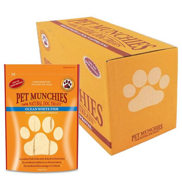Pet Munchies Dog Treats Fish 8x100g | Luxury Home Accessories | Heulog Glow
