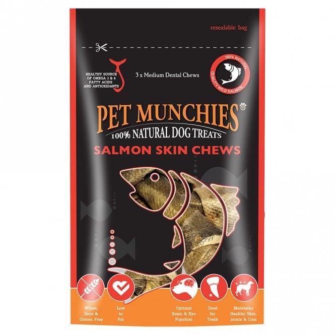 Pet Munchies Salmon Chew Med 8x90g | Luxury Home Accessories | Heulog Glow