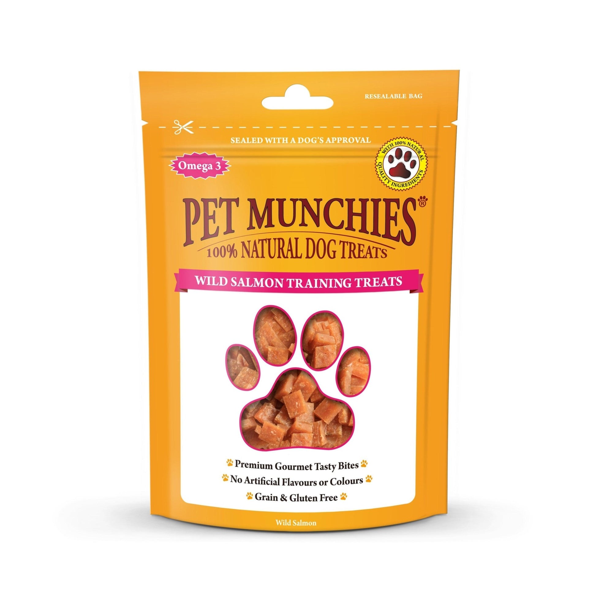 Pet Munchies Training Treat Salmon 8x50g | Luxury Home Accessories | Heulog Glow