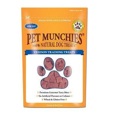 Pet Munchies Training Treat Venison8x50g | Luxury Home Accessories | Heulog Glow