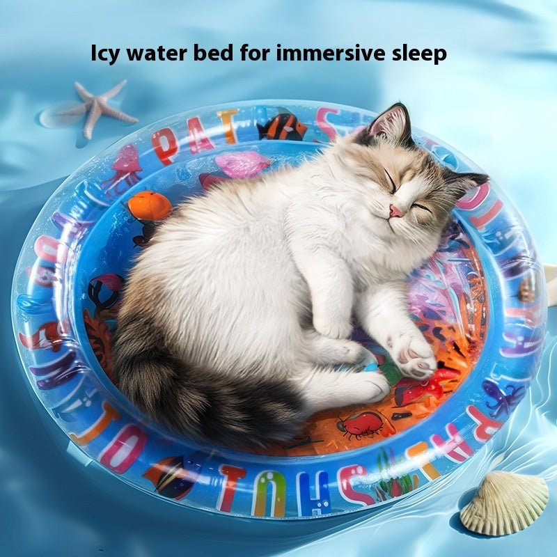 Pet Pat Water Cushion Summer Cooling Dog Inflatable Water Injection Ice Mattress | Luxury Home Accessories | Heulog Glow