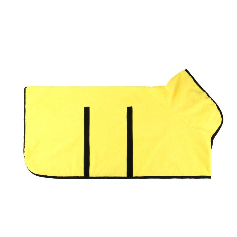 Pet Puppy Clothes Bathing Robe Neck Pet Clothes Tucked Waist Dog Shirts | Luxury Home Accessories | Heulog Glow