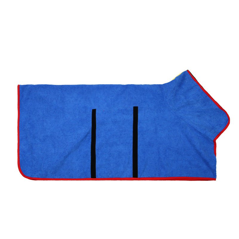 Pet Puppy Clothes Bathing Robe Neck Pet Clothes Tucked Waist Dog Shirts | Luxury Home Accessories | Heulog Glow