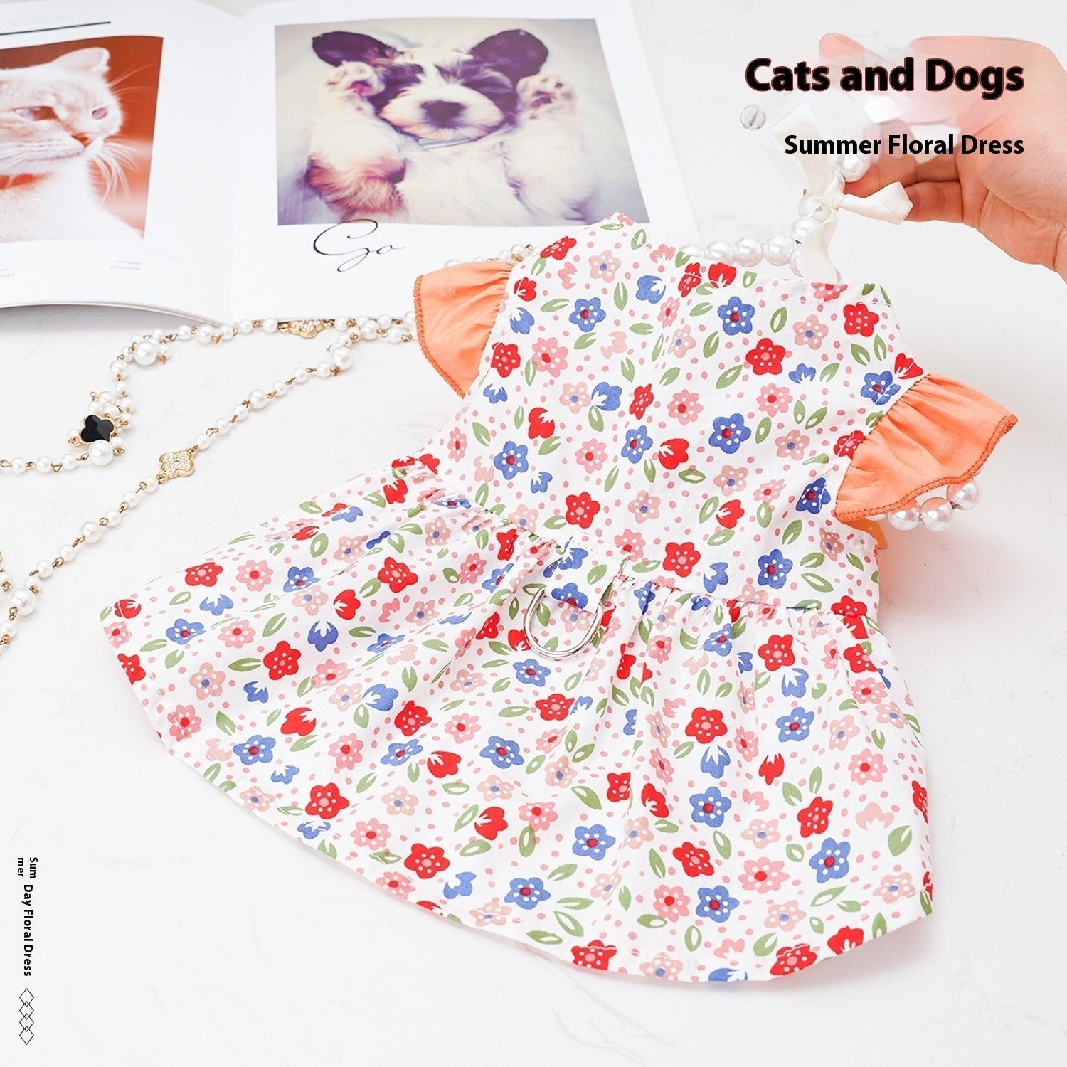 Pet Skirt Dog Anti-lint Thin Clothes | Luxury Home Accessories | Heulog Glow
