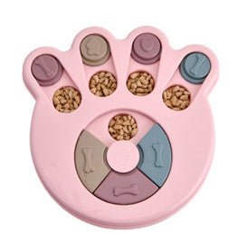Pet Slow Food Dog Bowl Amazon Factory In Stock Pet Toy Dog Turntable Eating | Luxury Home Accessories | Heulog Glow