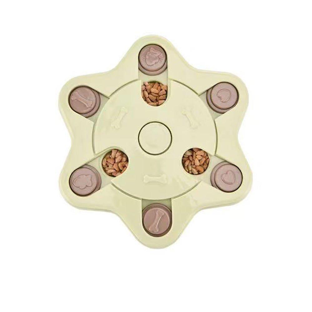 Pet Slow Food Dog Bowl Amazon Factory In Stock Pet Toy Dog Turntable Eating | Luxury Home Accessories | Heulog Glow
