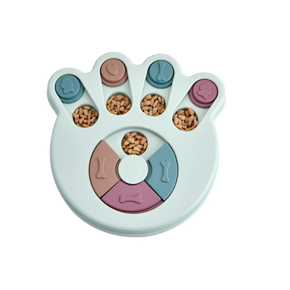 Pet Slow Food Dog Bowl Amazon Factory In Stock Pet Toy Dog Turntable Eating | Luxury Home Accessories | Heulog Glow