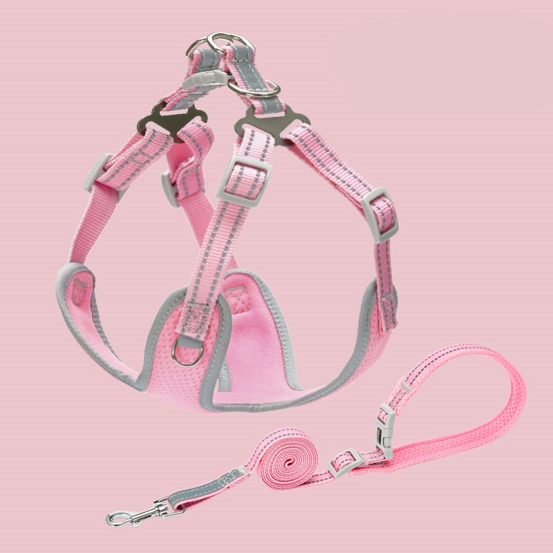 Pet Small And Medium Sized Dog Vest Collar Traction Rope | Luxury Home Accessories | Heulog Glow