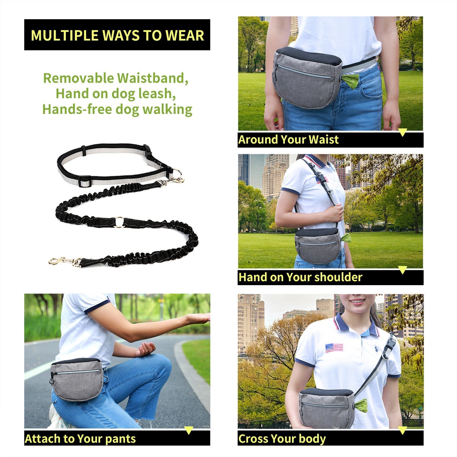 Pet Snack Bag For Walking, Walking The Dog Artifact, Outing Dog Training Snack Bag | Luxury Home Accessories | Heulog Glow