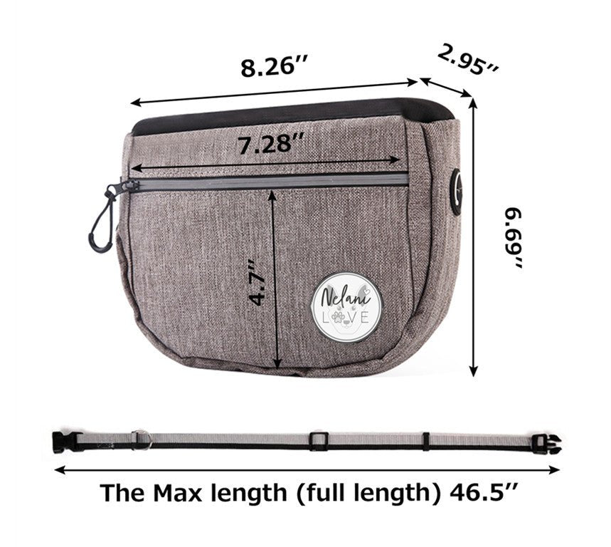 Pet Snack Bag For Walking, Walking The Dog Artifact, Outing Dog Training Snack Bag | Luxury Home Accessories | Heulog Glow
