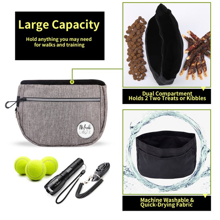 Pet Snack Bag For Walking, Walking The Dog Artifact, Outing Dog Training Snack Bag | Luxury Home Accessories | Heulog Glow