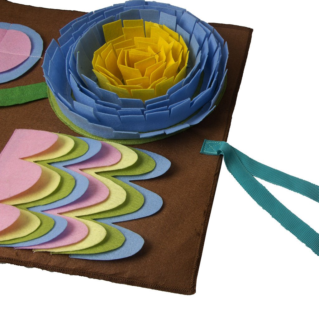 Pet sniffing pad stress relief game blanket | Luxury Home Accessories | Heulog Glow