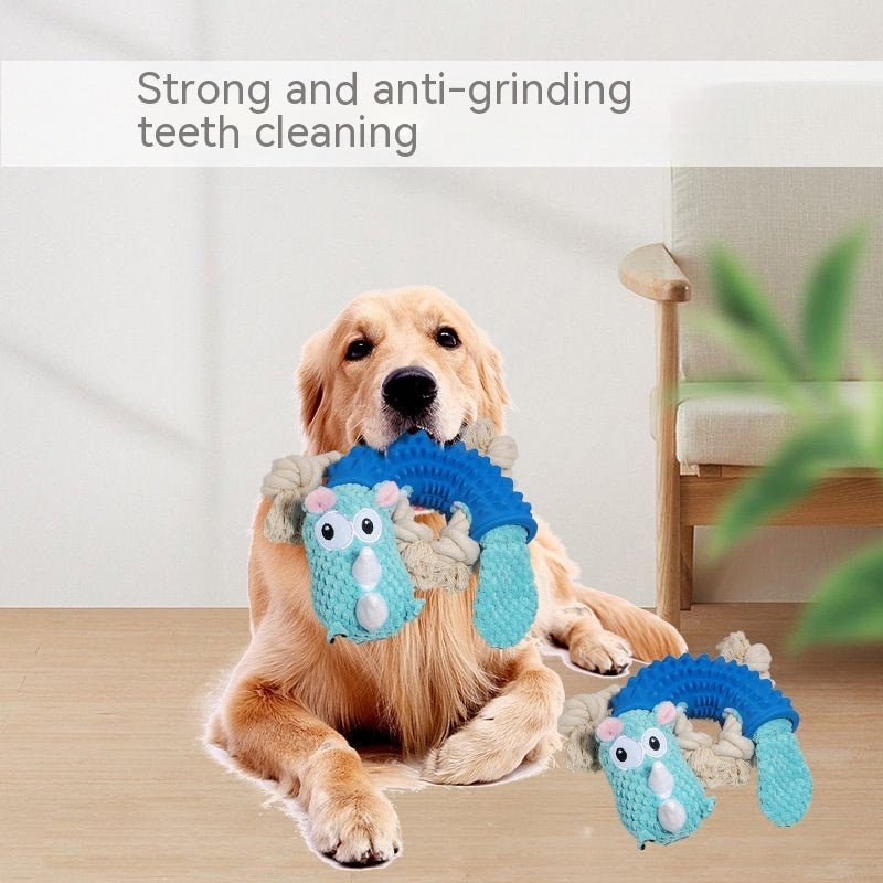 Pet Sounding Rubber Sleeve Animal Shape Bite-resistant Molar Dog Toy | Luxury Home Accessories | Heulog Glow