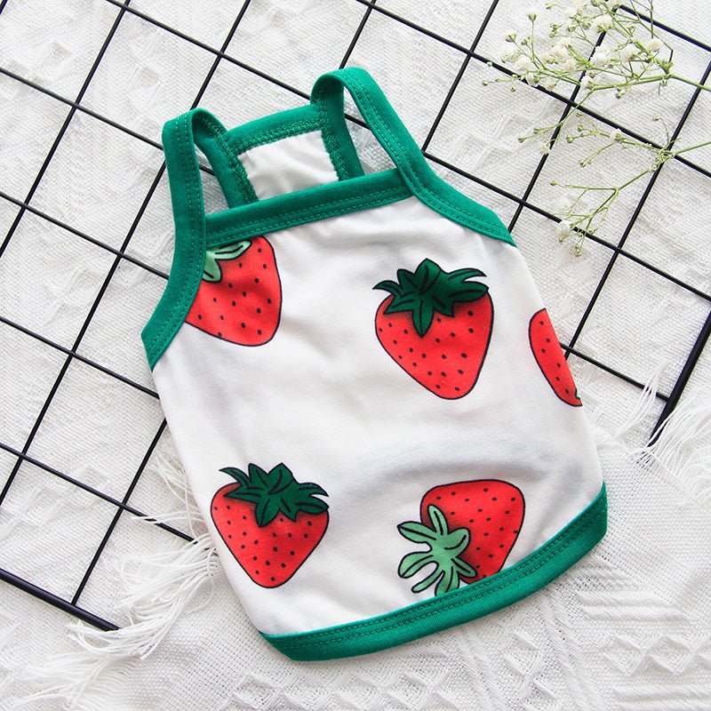 Pet Spring And Summer Thin Small Dog Clothing Vest | Luxury Home Accessories | Heulog Glow