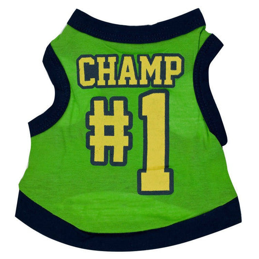 Pet Supplies Dog Clothing Cotton Jersey Printed Sports Small Dog Vest | Luxury Home Accessories | Heulog Glow