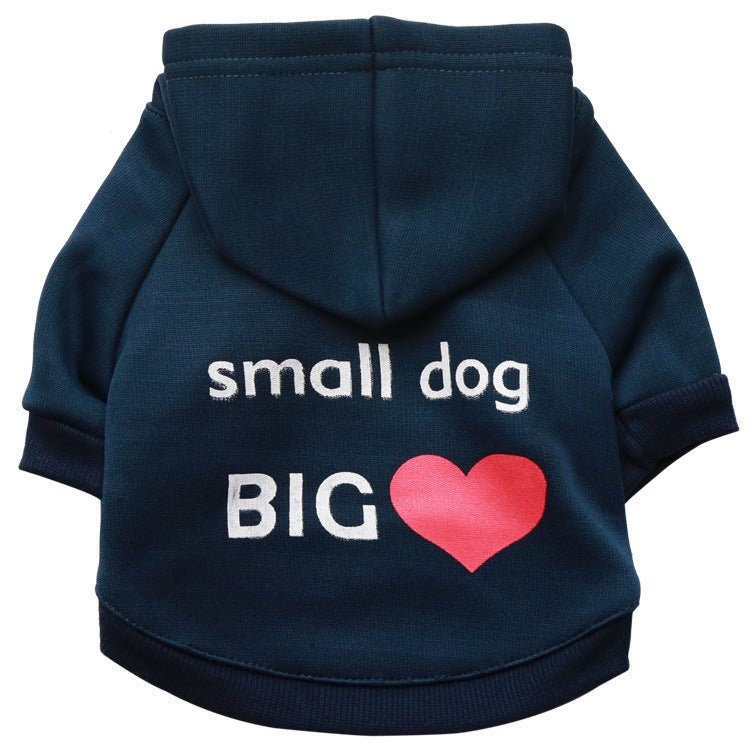 Pet Supplies Fleece Printed Dog Clothes | Luxury Home Accessories | Heulog Glow