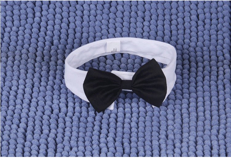 Pet Supplies Teddy Small And Medium Sized Dog Bow Tie And Tie Gentleman Bow Scarf Collar Ornament | Luxury Home Accessories | Heulog Glow