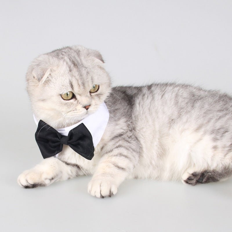 Pet Supplies Teddy Small And Medium Sized Dog Bow Tie And Tie Gentleman Bow Scarf Collar Ornament | Luxury Home Accessories | Heulog Glow