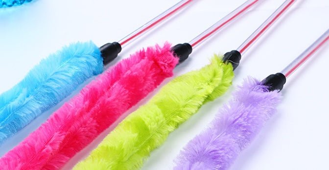 Pet Supplies Toy Cat Teaser Plush | Luxury Home Accessories | Heulog Glow