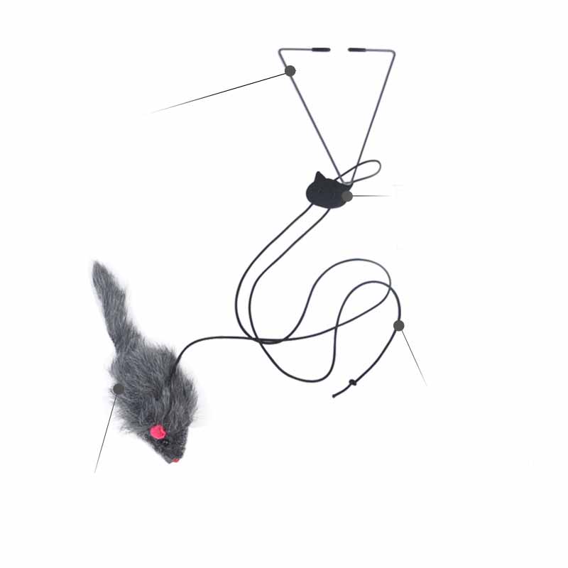 Pet Telescopic Hanging Door Small Mouse Pets Cat Toy | Luxury Home Accessories | Heulog Glow