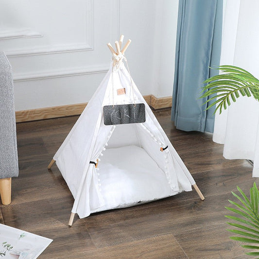 Pet Tent Kennel Removable And Washable Canvas Dog Tent | Luxury Home Accessories | Heulog Glow