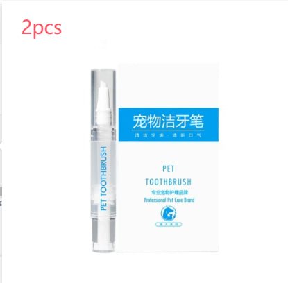 Pet Toothbrush Pen Teeth Cleaning Tools Breath Pet | Luxury Home Accessories | Heulog Glow