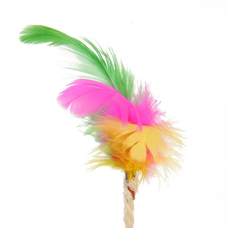 Pet Toy Cat Sisal Shuttlecock | Luxury Home Accessories | Heulog Glow