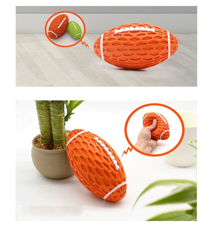 Pet Toy Resistant To Bite And Vocal Rugby Dog To Relieve Boredom | Luxury Home Accessories | Heulog Glow
