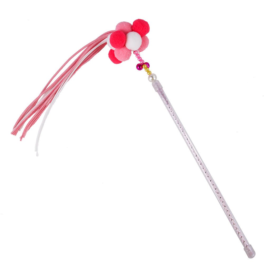Pet Toys Korean Fur Ball Candy Color Cat Tease Interactive Toy Cat Supplies Cat Tease Stick | Luxury Home Accessories | Heulog Glow