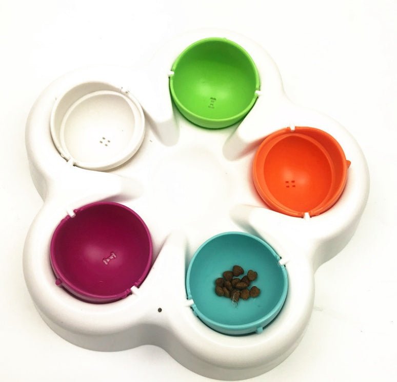 Pet treasure hunt slow food bowl | Luxury Home Accessories | Heulog Glow