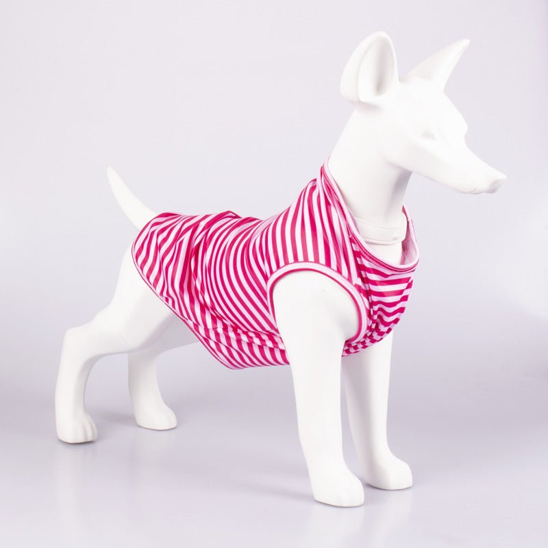 Pet Vest Comfortable Breathable Stripes Vest Dog Clothes | Luxury Home Accessories | Heulog Glow