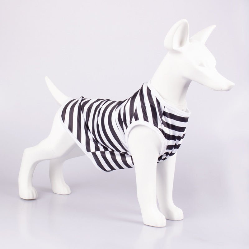 Pet Vest Comfortable Breathable Stripes Vest Dog Clothes | Luxury Home Accessories | Heulog Glow