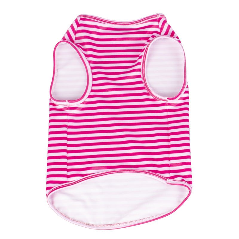 Pet Vest Comfortable Breathable Stripes Vest Dog Clothes | Luxury Home Accessories | Heulog Glow