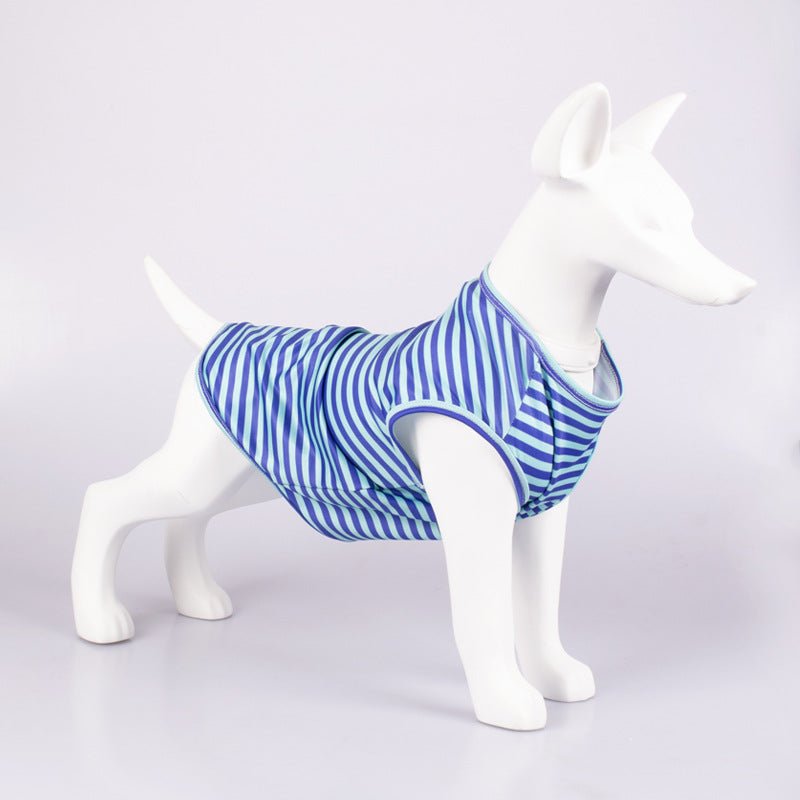 Pet Vest Comfortable Breathable Stripes Vest Dog Clothes | Luxury Home Accessories | Heulog Glow